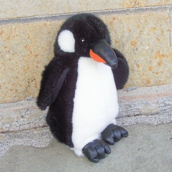 Vintage 90s A&A Inc. Plush Penguin Stuffed Animal - Picture 1 of 2
